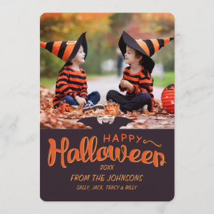 Carte Coutume heureuse de 2017 Halloween