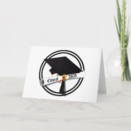 Carte Couvre-ceremonie Classe de 2026 Diplômés