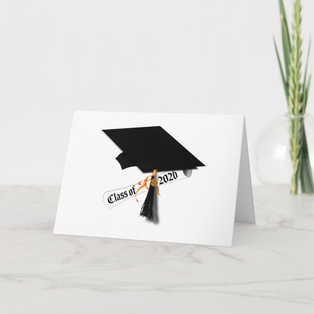 Carte Couvre-ceremonie Classe de 2026 Diplômés (Devant)