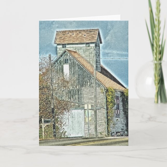 Carte Couvre-Grange Sur L'Art numérique Côté (Devant)