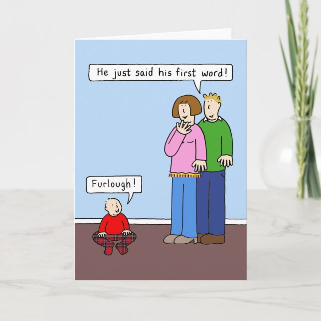 Carte Covid 19 Humour de dessin (Devant)