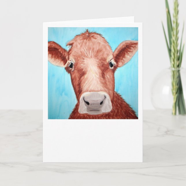 Carte Cow Card (Devant)
