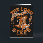 Carte Cowboy Bible Scripture Verse Western Country Jesus<br><div class="desc">Cowboy Bible Scripture Verse Western Country Jesus Faith</div>