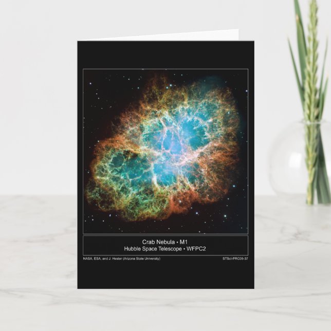 Carte CrabNebulaM1-2005-37 (Devant)