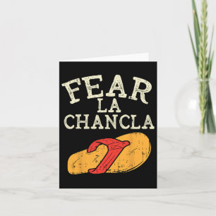 Carte Craindre La Chancla Funny Cinco De Mayo Espagnol M