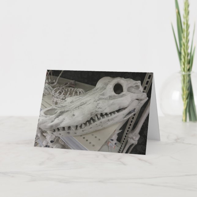 Carte Crâne décoratif (Devant)