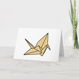 Carte Crane d'Origami