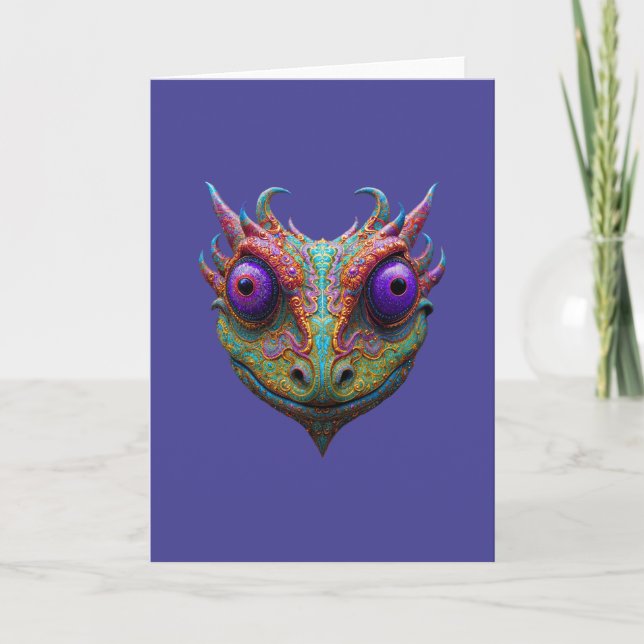 Carte Crapaud/Gecko/Grenouille Mystique (Devant)