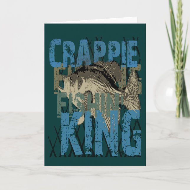 Carte Crappie Fishin' King (Devant)