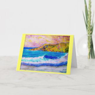 Carte crash d'une vague