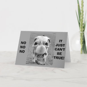 CARTE CRAZY CAMEL COMEDIAN DIT QUE VOUS NE POUVEZ PAS ÊT