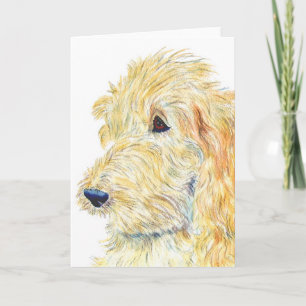 Carte Cream Labraoodle #2 Greeting Card