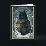 Carte Creepmas Vintage The Yule Cat Tarot Card Dark Chri<br><div class="desc">Creepmas Vintage The Yule Cat Tarot Card Dark Christmas</div>