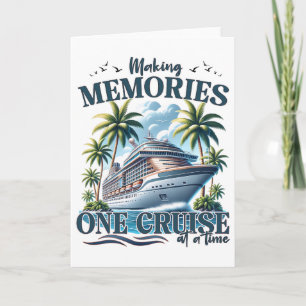 Carte Créer des souvenirs une croisière à la fois Famill