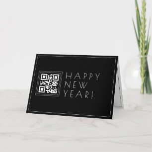 Carte Créez instantanément un code QR Nouvel An Stylé