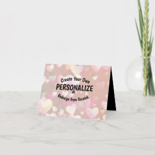 Carte Créez votre propre