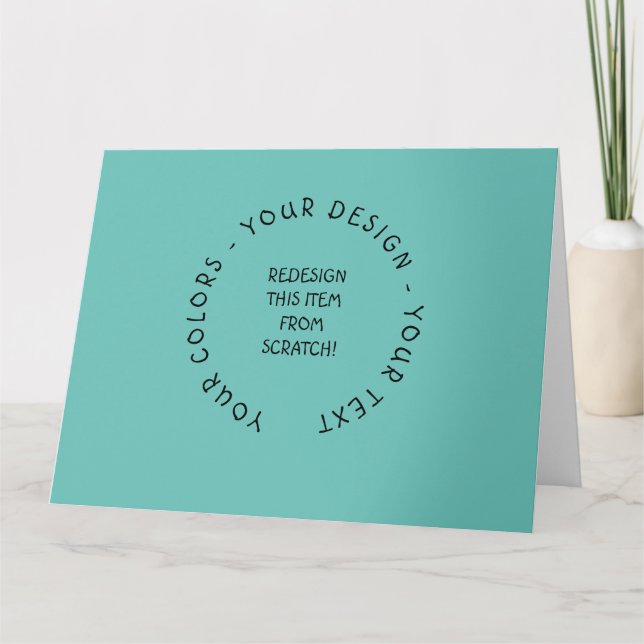 Carte Créez votre propre (Devant)