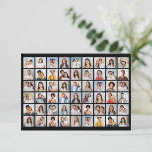 Carte Créez votre propre 54 photo Collage de voeux