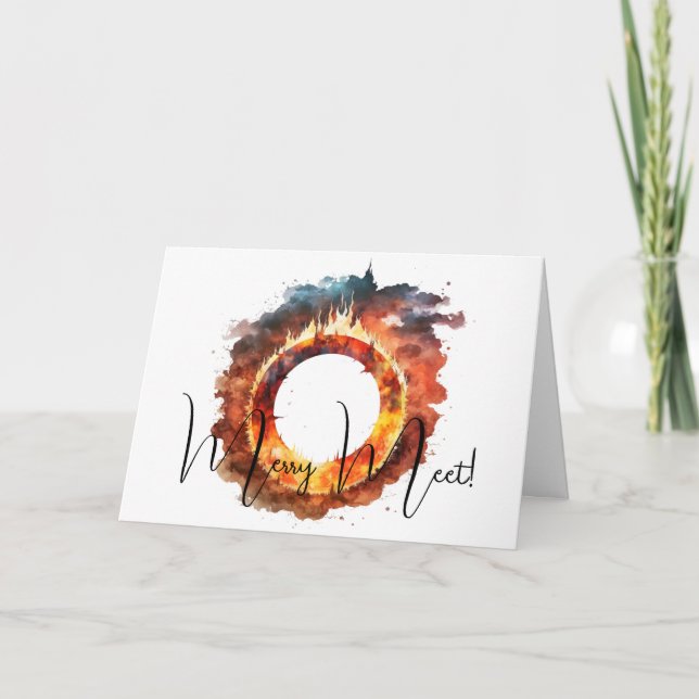 Carte Créez votre propre anneau de feu (Devant)