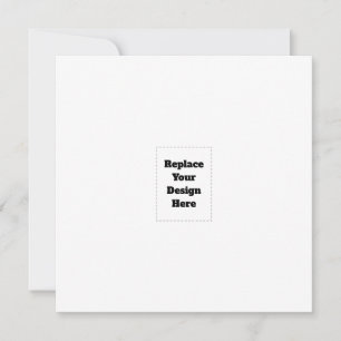 Carte Créez votre propre blanc