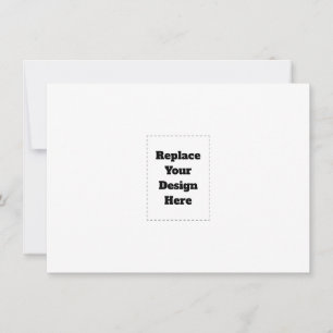 Carte Créez votre propre blanc 