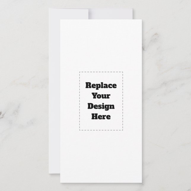 Carte Créez votre propre blanc  (Devant)