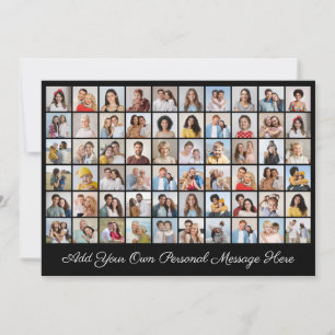 Carte Créez Votre Propre Collage De 60 Photos Ajoutez Vo