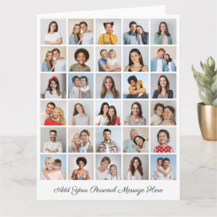Carte Créez votre propre collection de photos 30 Ajouter