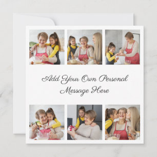 Carte Créez votre propre collection de photos 6 Ajouter