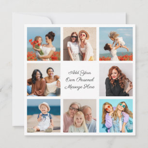 Carte Créez votre propre collection de photos 8 Ajouter 