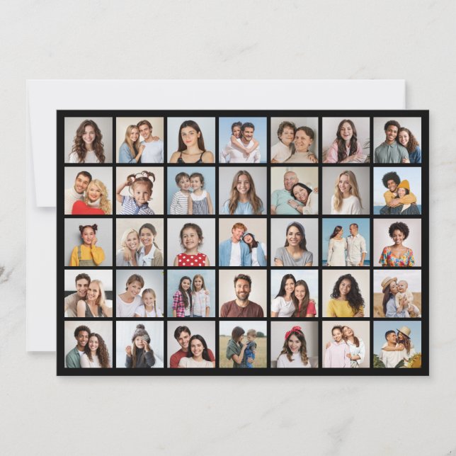 Carte Créez votre propre collection photo 35 (Devant)