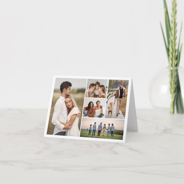 Carte Créez votre propre collection photo 5 (Devant)