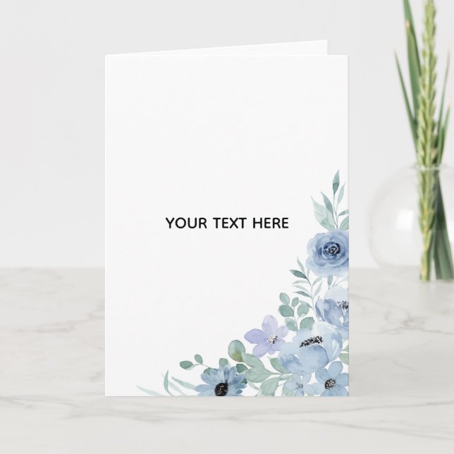 Carte Créez Votre Propre Fleur  (Devant)