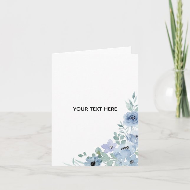 Carte Créez Votre Propre Fleur  (Devant)
