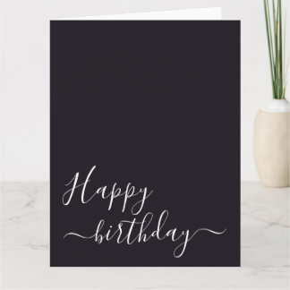 Carte Créez Votre Propre Joyeux Anniversaire Personnalis