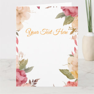 Carte Créez votre propre personnalisation