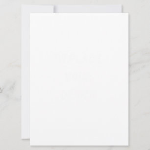 Carte Créez votre propre personnalisation de mariage 