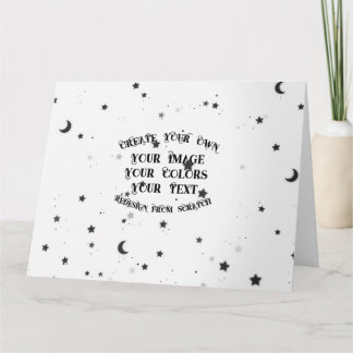 Carte Créez votre propre personnalisation personnalisée