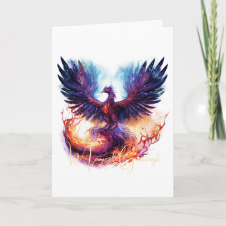 Carte Créez votre propre phénix mythique Firebird
