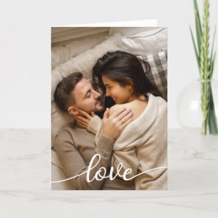 Carte Créez votre propre photo de couple romantique avec