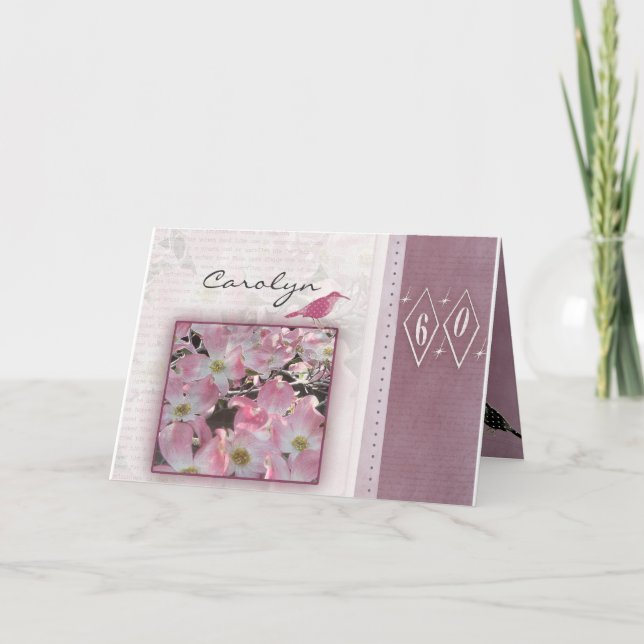 Carte Créez votre propre soixantième anniversaire (Devant)