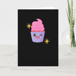 Carte Crème de glace douce Kawaii Alimentation
