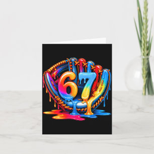 Carte Crème Glacée Baseball Drip 67 Mode de Vie Baseball