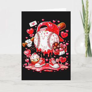 Carte Crème Glacée Baseball Drip Garçons Enfants Jeuness