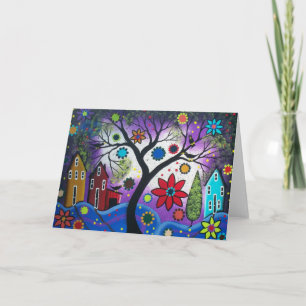 Carte Crépuscule d'arc-en-ciel d'ART POPULAIRE PAR la