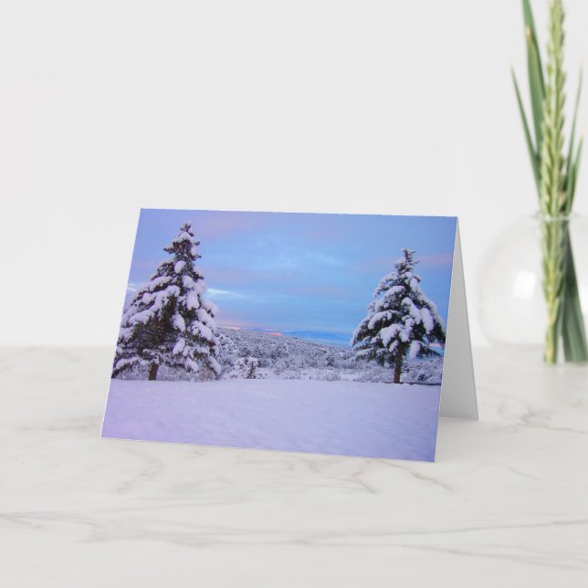 Carte Crépuscule de solstice par Cynthia Wenslow (Devant)