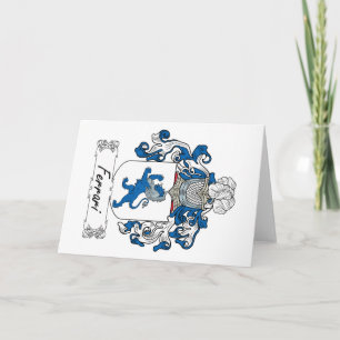 Carte Crest familial Ferrari