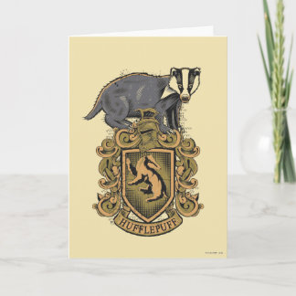 Carte Crête de Harry Potter | Hufflepuff avec le