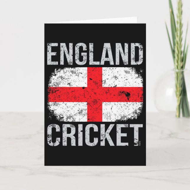 Carte Cricket d'Angleterre  (Devant)