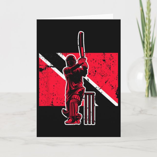 Carte Cricket de Trinité-et-Tobago  (Devant)